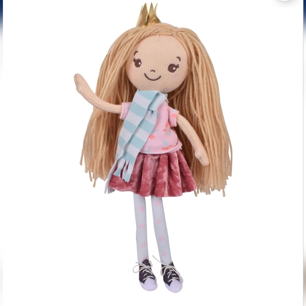 Hopscotch Lane 13-inch Soft Bodied Floppy Doll, Abby,